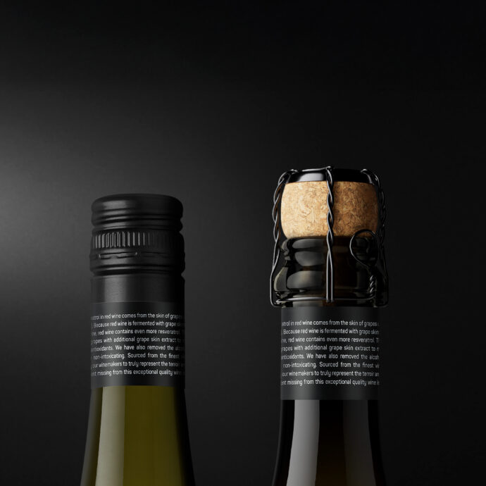Plus & Minus Non-Alcoholic Wines: Bold Design |… | Denomination