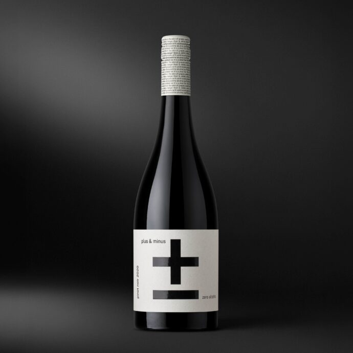 Plus & Minus Non-Alcoholic Wines: Bold Design |… | Denomination