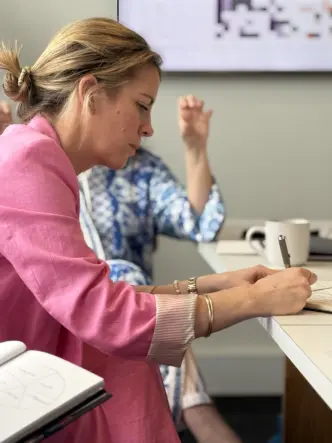 Lydia writing